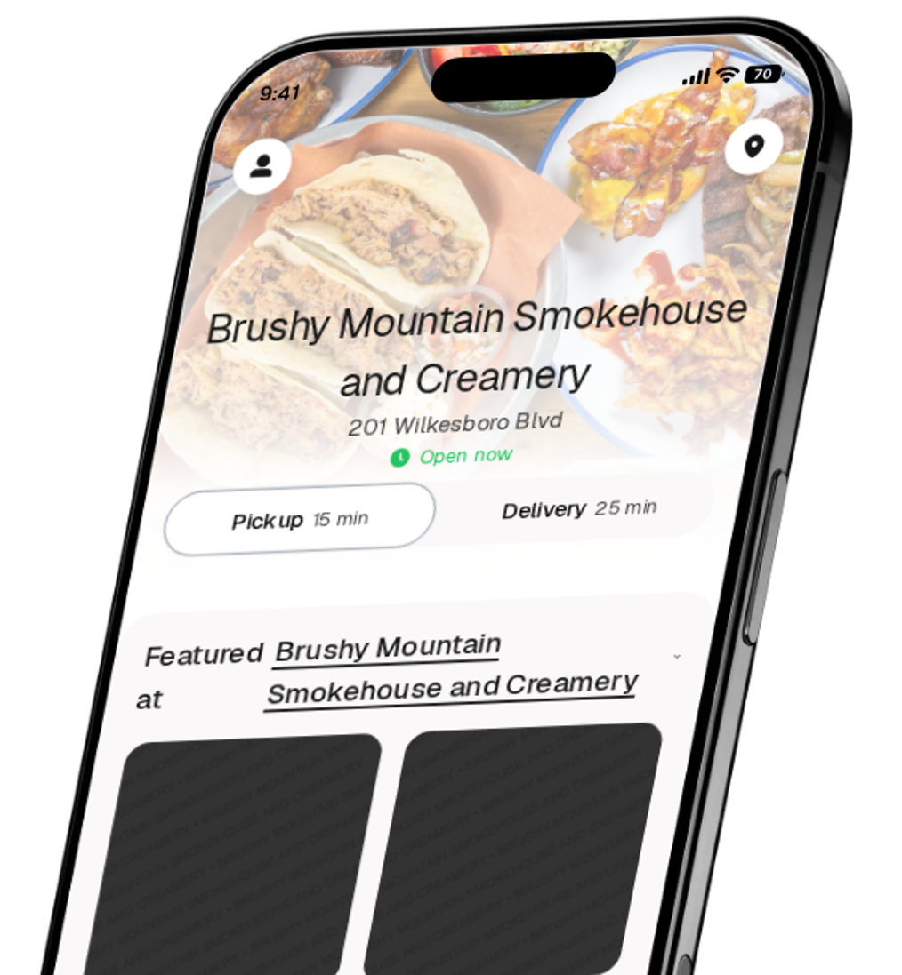 Brushy Mountain Smokehouse and Creamery app preview