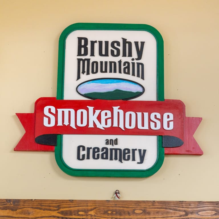 Visit Brushy Mountain Smokehouse and Creamery!