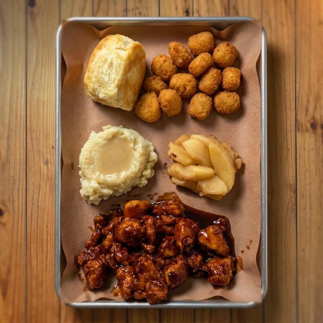 Chicken Bite Dinner.