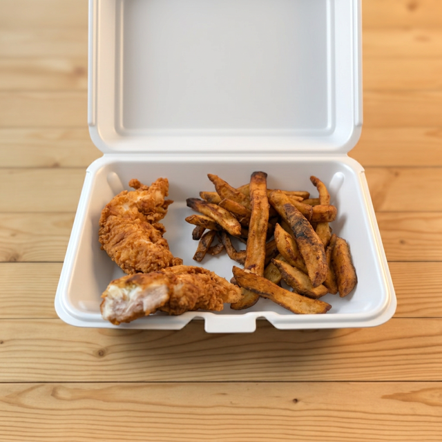 Kids Chicken Strips.